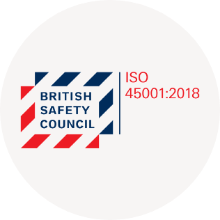 ISO 45001:2018 certification by British Safety Council in the year 2021